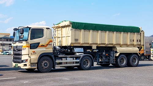 セミトレーラダンプ車