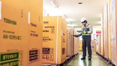 中継拠点(デポ)による効率化