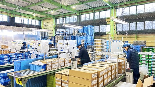 逆輸入品詰替作業